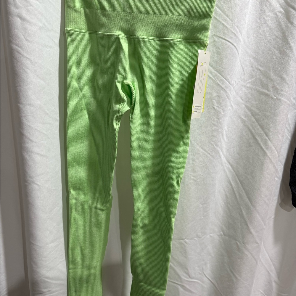 All in Motion Lime Green Leggings - Picture 2 of 6